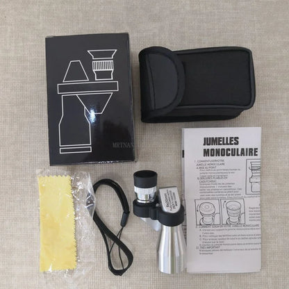 8X20 HD Mini Pocket Zoom Monocular