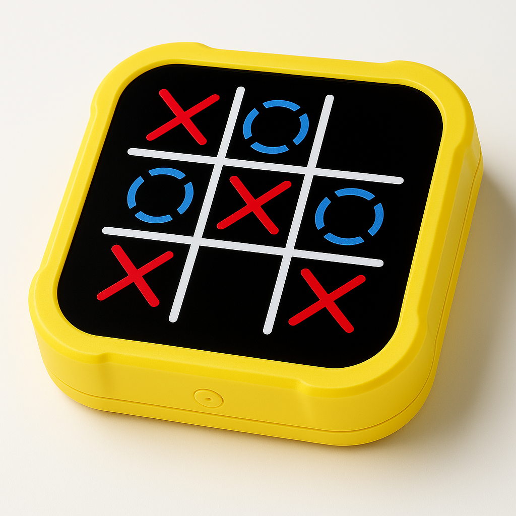 Electronic TIC-TAC-TOE Handheld Game