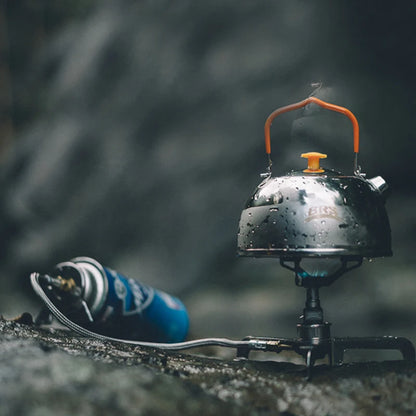 Outdoor Gas Stove Mini – Ultralight Titanium Camping Burner (BRS-3000T)