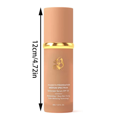 New Biomimic Foundation 4 in 1 Spectrums 4 in 1 Biomimic Light Spectrums Foundation with Spf50+ Longwearing
